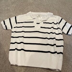J Crew short sleeve polo seeater